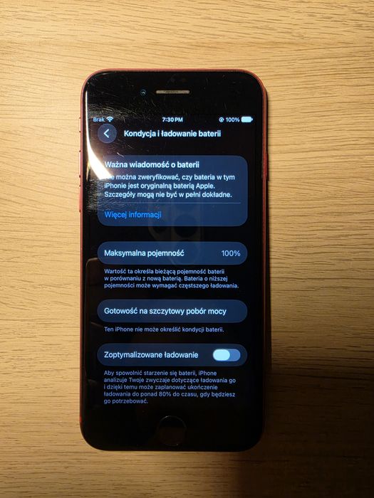 iPhone SE (2 gen 2020) 128gb RED