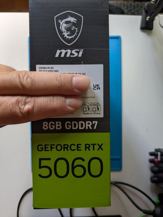 Placa gráfica NVIDIA RTX 5060 nova