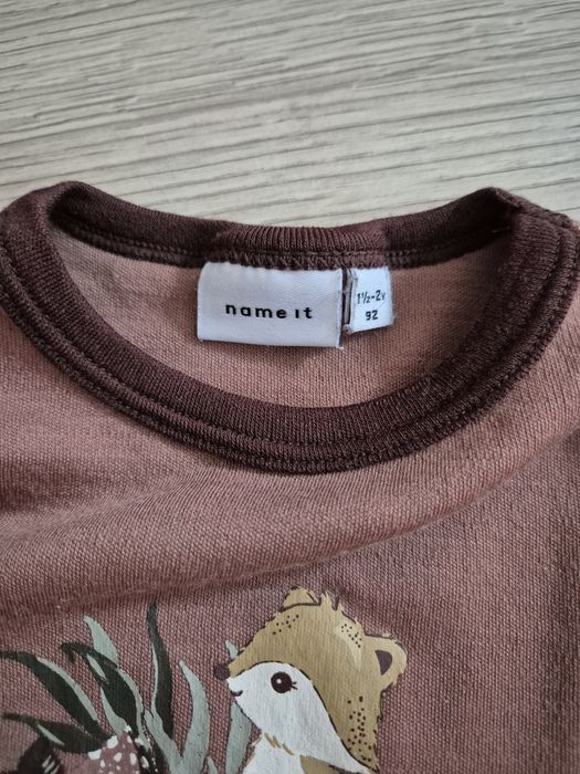 Bluzka wełna merino 100% Name It r. 92
