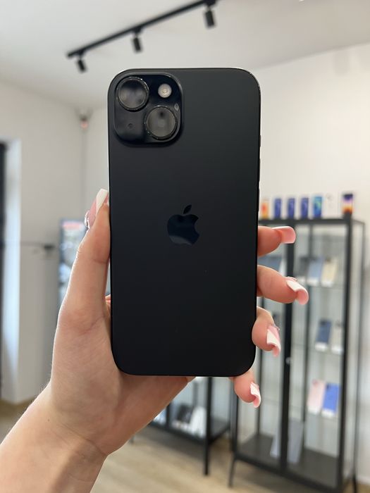 Telefon iPhone 15 128GB Czarny Apple Gwarancja iTrade