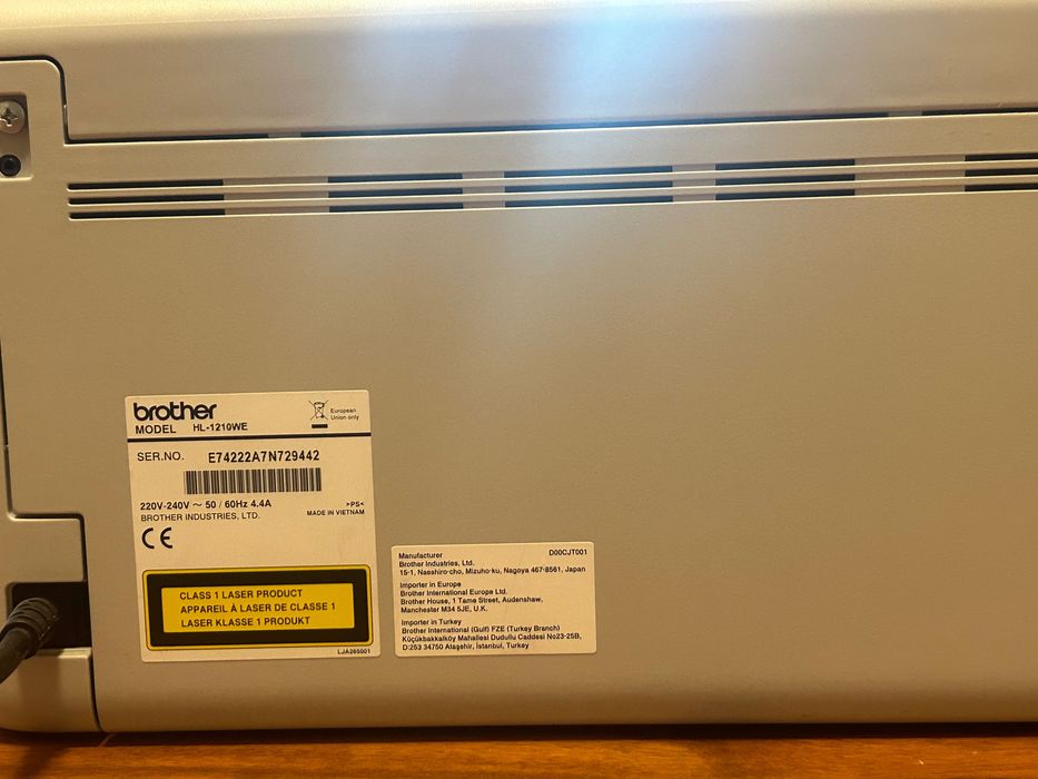 Drukarka laserowa Brother HL-1210WE stan BDB