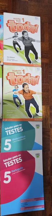 Manuais e cadernos de atividades 5°ano