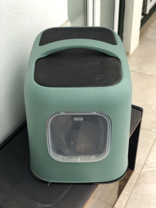 Casa de banho para gatos