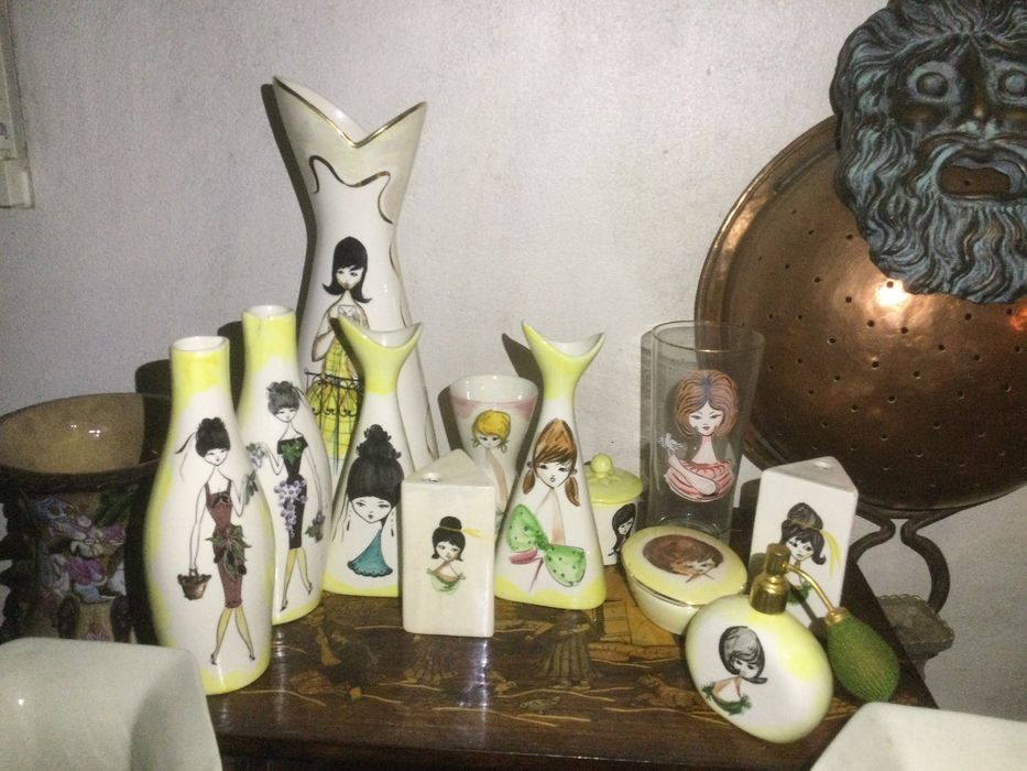 Faiança Portuguesa Modernista Art Deco ELPA ViTRiN Anos 60