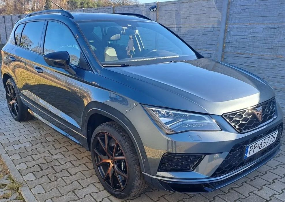 Cupra Ateca CUPRA Ateca 2.0 TSI 300KM DSG, Salon Polska, Bezwypadkowa, ZAMIANA