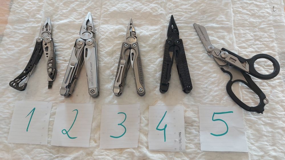 Leatherman, colecção alicates multifunções