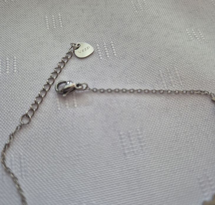 Bransoletka w motylki Vezzi stal chirurgiczna 21cm minimalistyczna