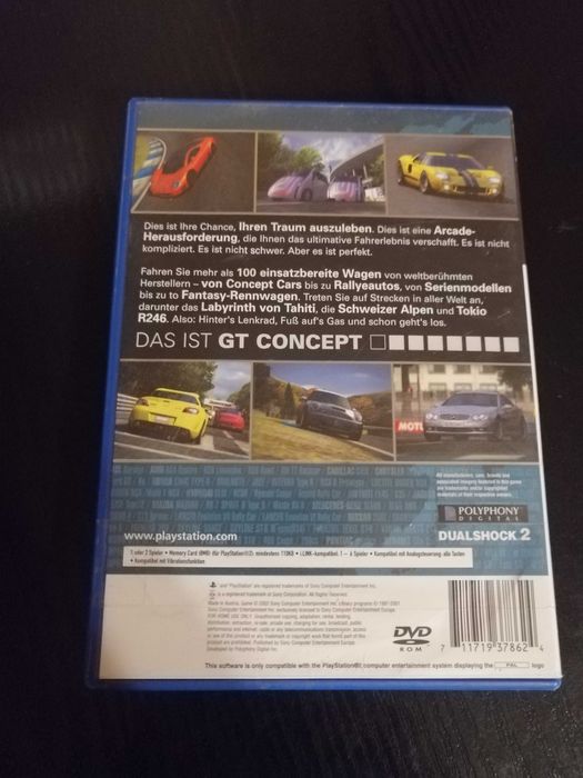 Gran Turismo: Concept 2002 Tokyo-Geneva - PS2 (EN/DE)