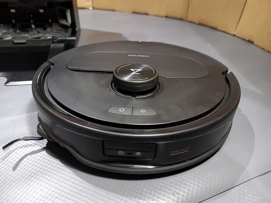 Robot sprzątający odkurzacz Roborock Qrevo Master CZARNY 10000Pa