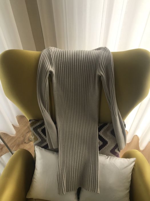 Vestido sahoco bege S