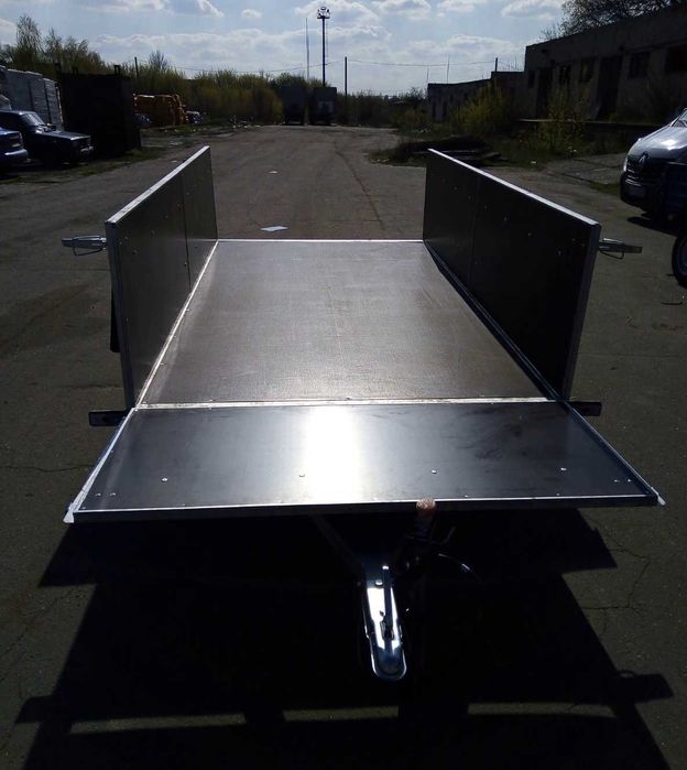 Прицеп Двовісний з вологостійкої фанери. КРД 050110. Причеп легковий