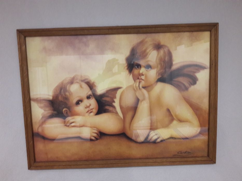 Obraz 74x54 "Aniołki"