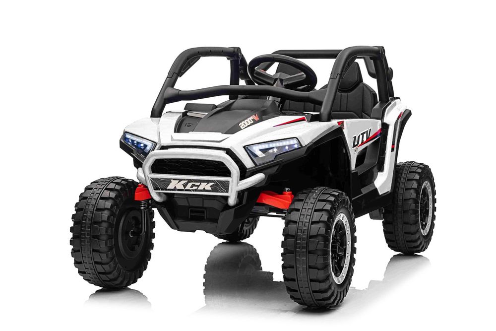 24v 4x50W MAx 50KG +Pilot Auto na akumulator Buggy Biały
