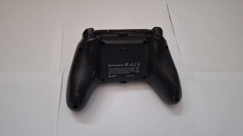 Kontroler Pad przewodowy Powera Szary Grafitowy xbox one series PC