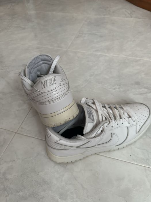 nike dunk full white 43