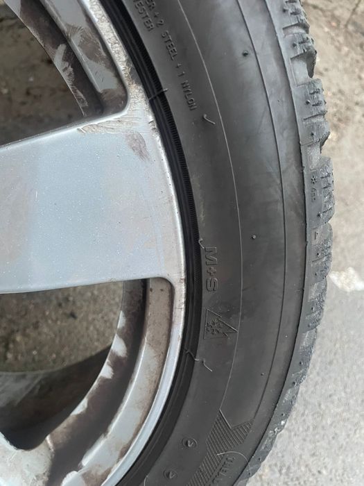 Диски dezent r17 5х112 з резиною зима зимова 225/45r17 Lassa 2020 рік
