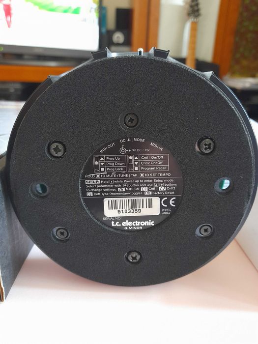 TC Electronic G minor - Controlador Midi