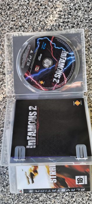 Conjunto de 6 jogos PlayStation 3/PlayStation 2