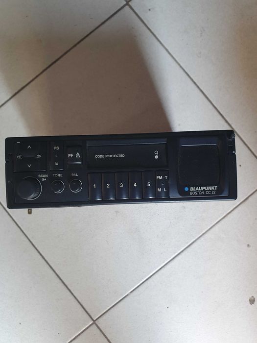 Blaupunkt boston cc22  autoradio cassete vintage