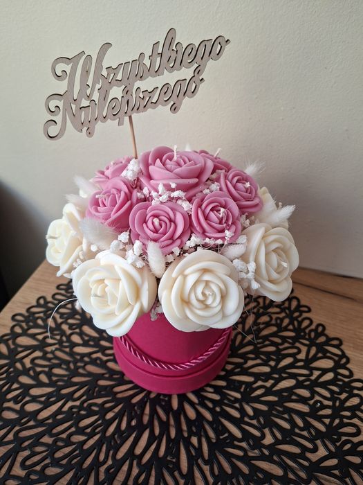 Flower boxy ze świec sojowych