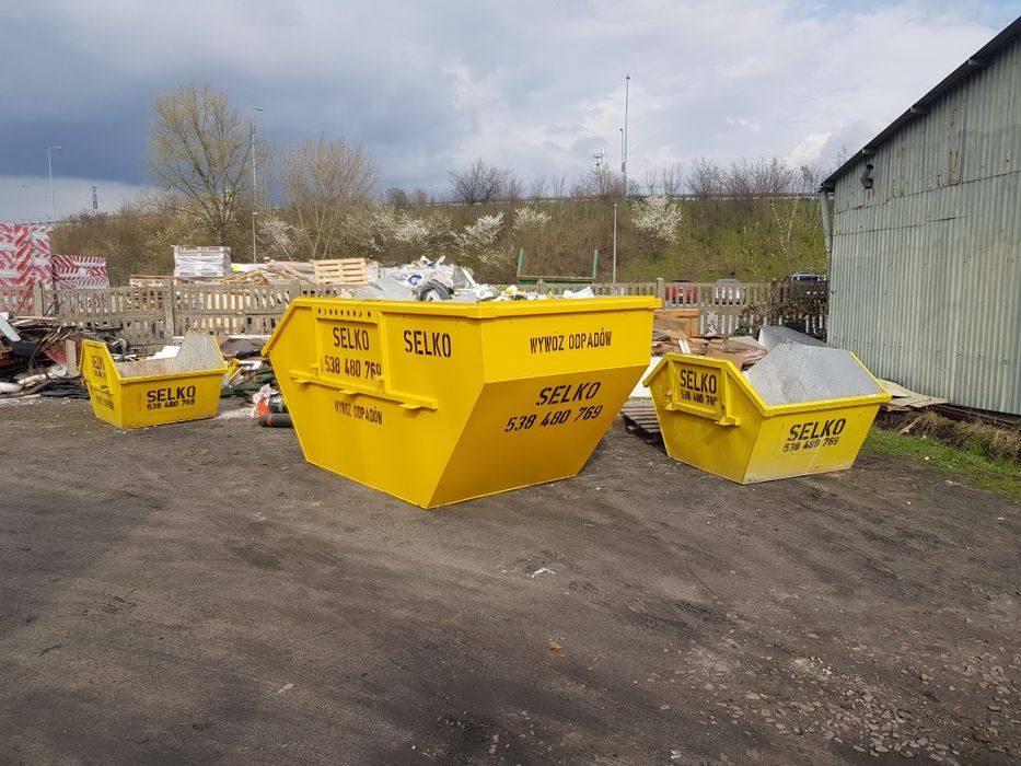 NAJLEPSZA OFERTA i JAKOŚĆ Kontenery na gruz śmieci wywóz gruzu odpadów
