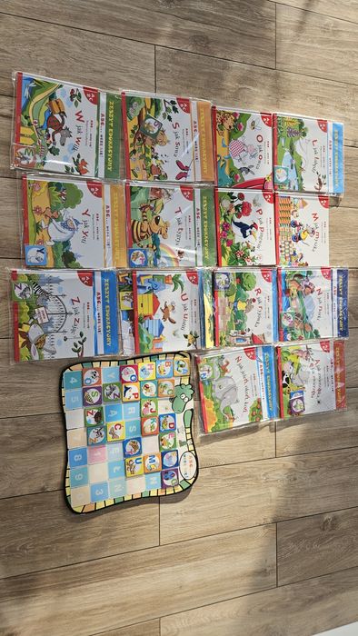 ABC Uczę się 14 książek z tablicą magnetyczną