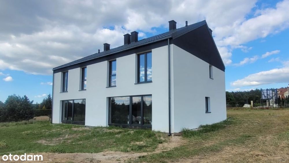 Nowy dom 129m2 z działką 1000m2, Marusza - 1 km od Grudziądza.