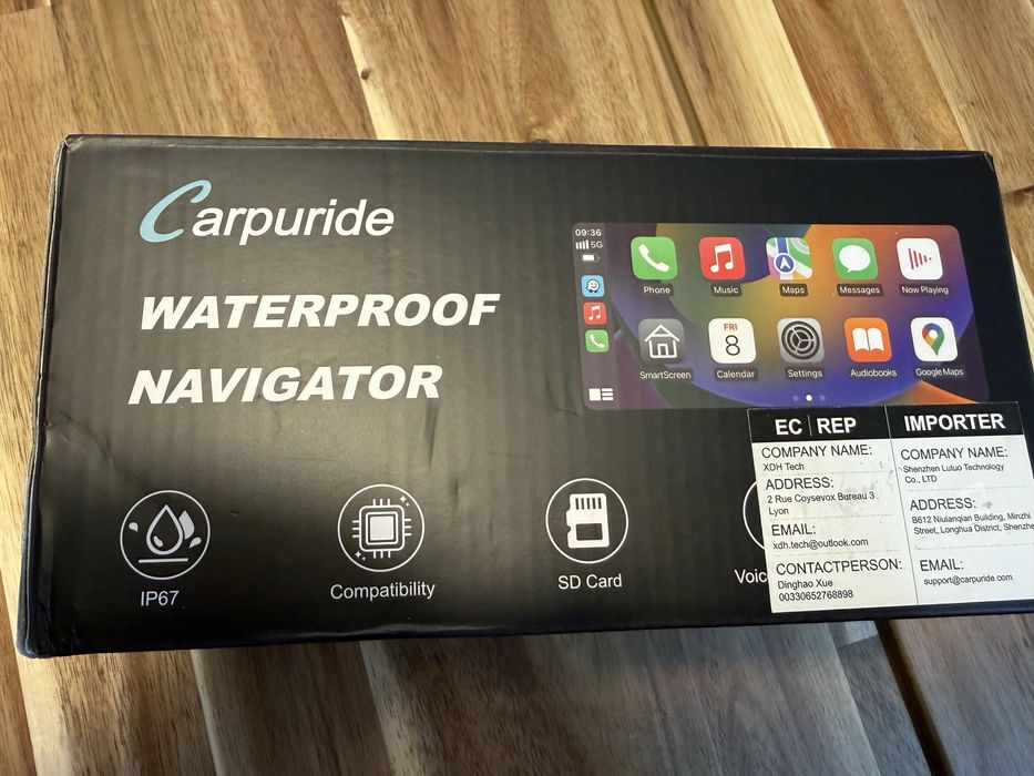 Carplay carpuride 603 para mota valor nao negociav