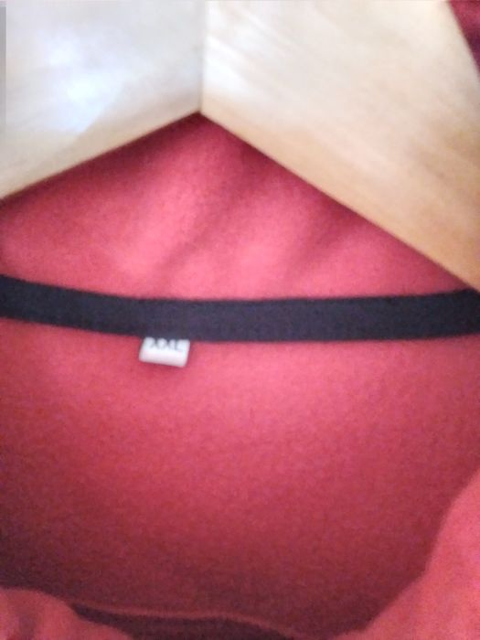 Colete XXL vermelho polar