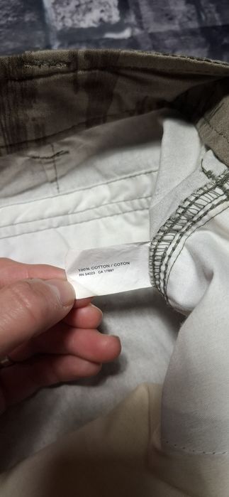 GAP spodenki męskie, szorty cargo, bojówki, bermudy, kieszenie premium