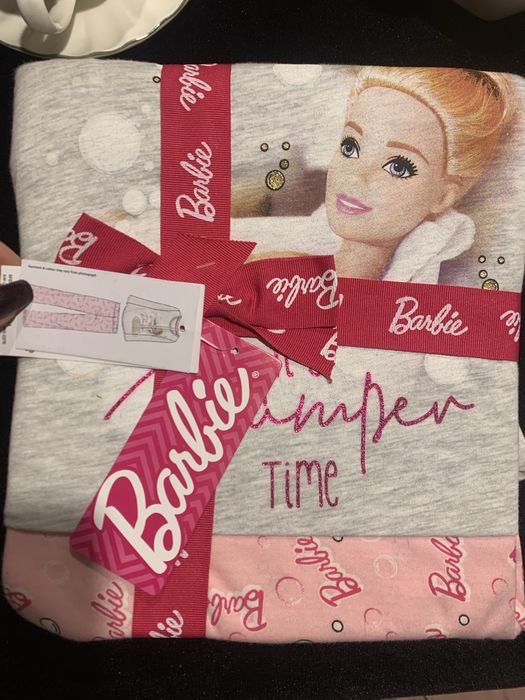 Piżama Barbie dziewczeca  12-14 lat Nowa