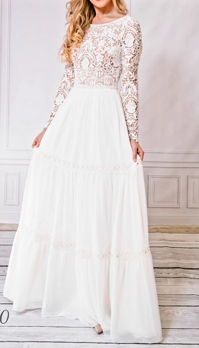 Suknia ślubna boho