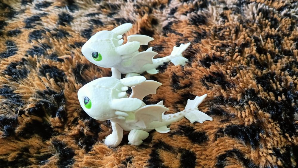 Zestaw 2 figurek biała furia