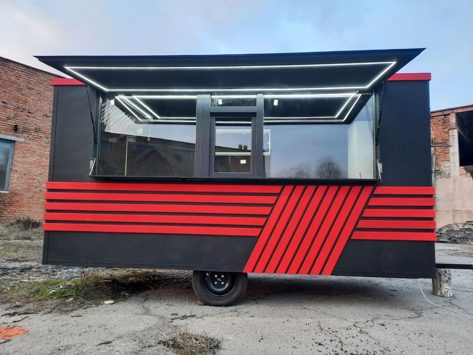 Виготовлення і продажа торгових кіосків, кав'ярні, мафи