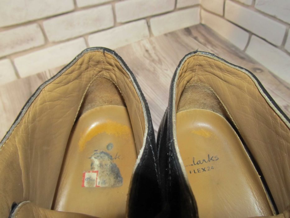 Кожаные ботинки Clarks, размер 44