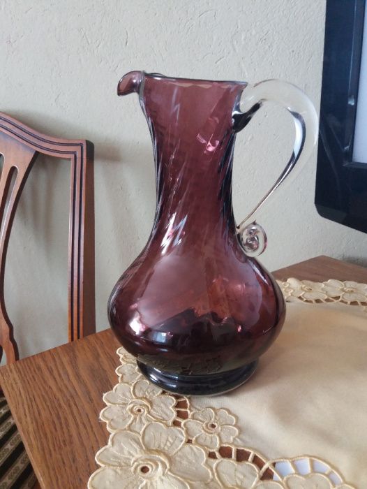 Redukcja kolekcji starego szkła - Art Deco . HSG Zabkowice , Niemen