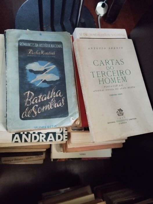 Biblioteca livros antigos e vintage