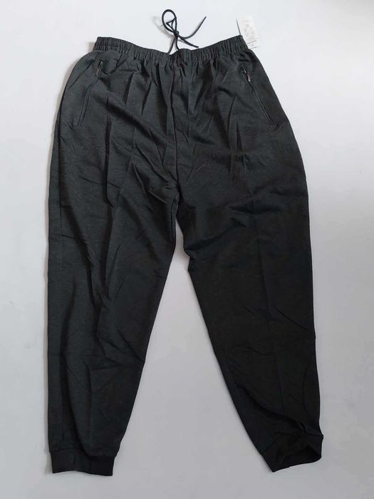 Spodnie męskie dresowe ściągacze sz Dunauone Y-4777 r 6XL pas do 134cm