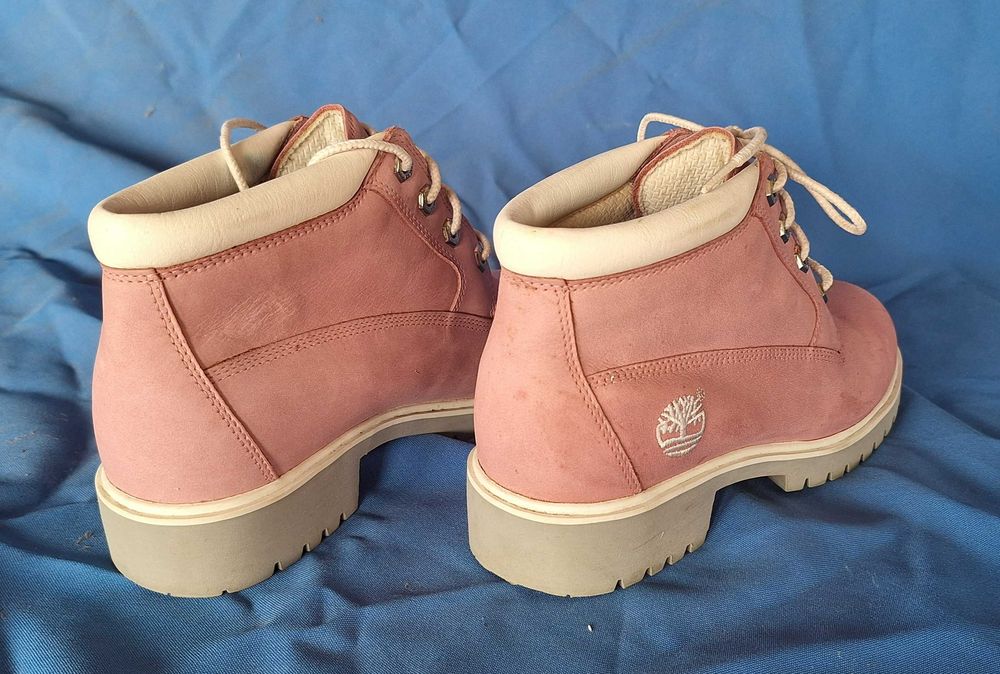 Botas Timberland Cor de Rosa