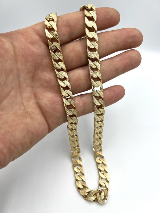 Złoty Łańcuszek Pancerka 140g 70cm 585 Nataliebizu.