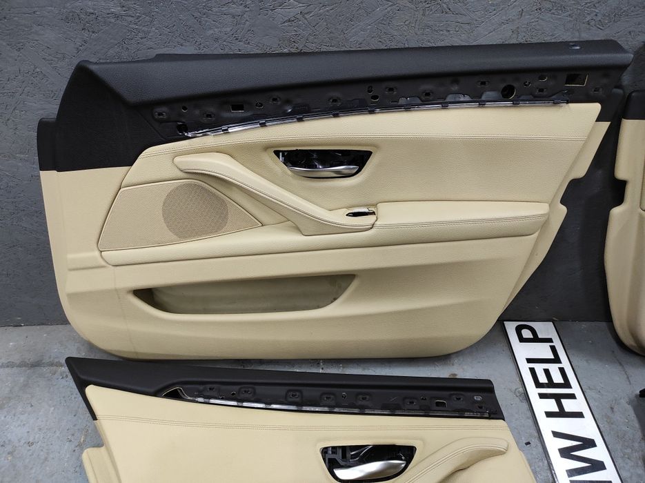 Карты Обшивка двери БМВ Ф10 Салон Разборка BMW HELP