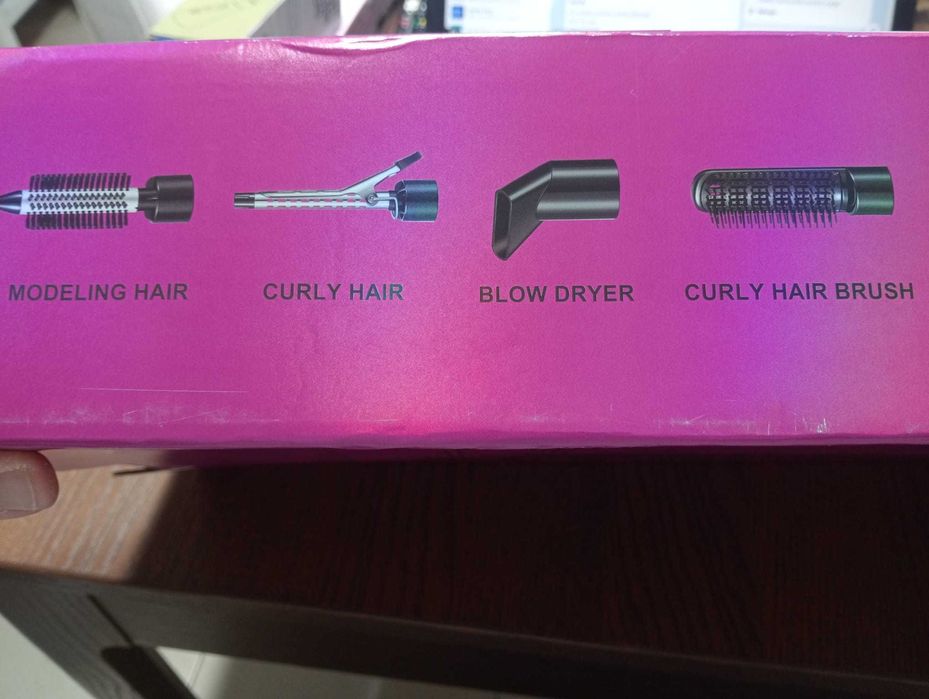 Modelador 5 em 1 SOKANY–Escova de Ar Quente (Seca, Alisa, Modela)–NOVO