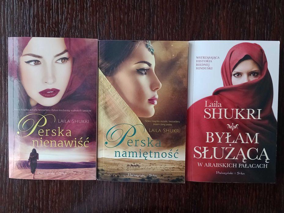 Laila Shukri - zestaw 3 książek