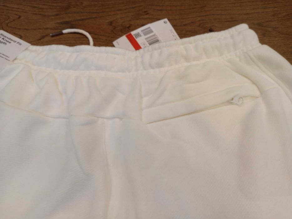 Krótkie Białe spodenki NIKE AIR 100% Bawełna