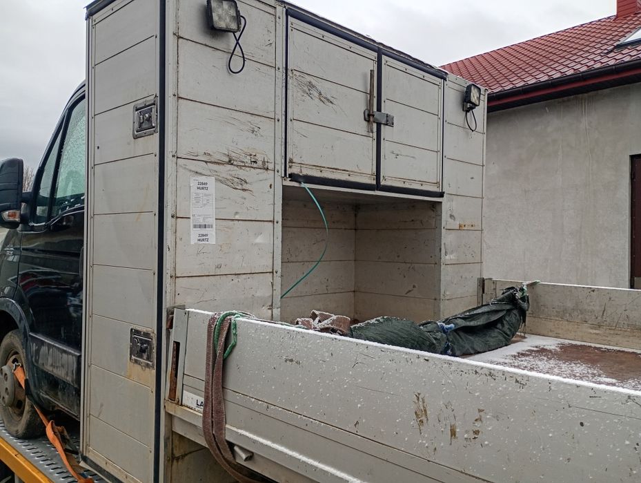 Skrzynia ładunkowa paka narzędziowa 4.2m 3.5m Iveco mascott brygadowka