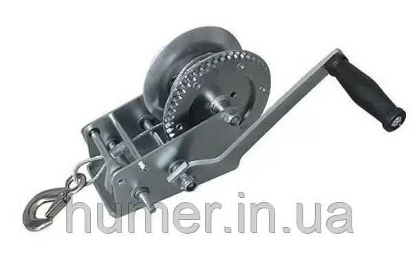 Лебідка барабанна ручна Strend Pro 400 кг | 8 м | трос 4,5 мм