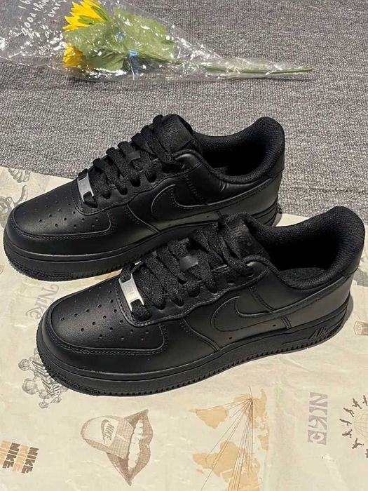 Buty sportowe Nike_Air_Force_1_Low_Supreme_Black R.40