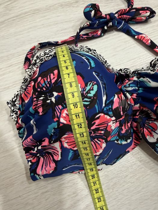 Jette góra od bikini granatowa w kwiaty 36E