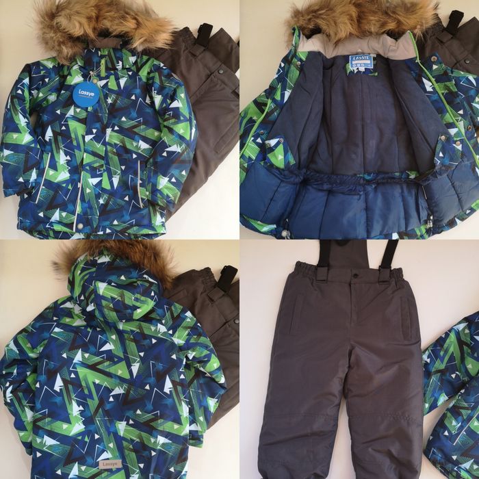 Зимовий теплий мембранний костюм Lassye 104, 110, 116, 122, 128