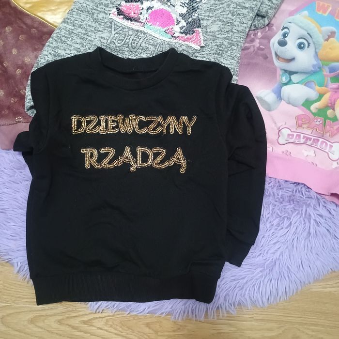 Bluzy dla dziewczynki rozmiar 116-128
